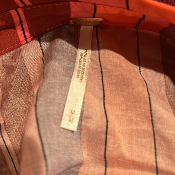 Free People Sleeveless Stripe Blouse - Picture 9 of 10